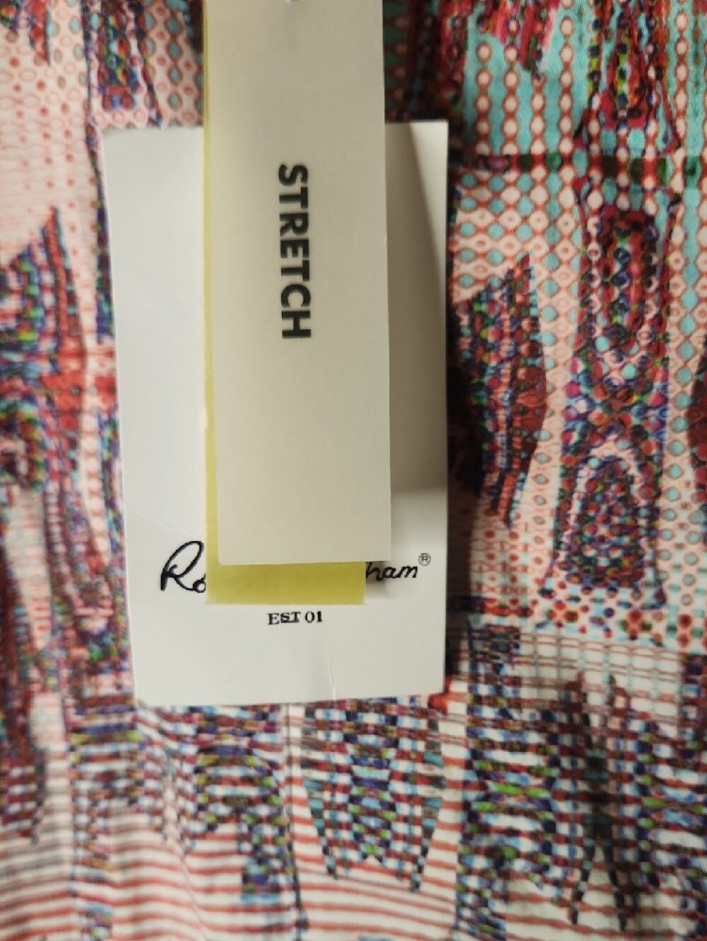 Robert Graham Men's High Times Patterned Woven Shirt - Multi Large Nwt - Picture 12 of 15